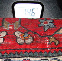 14.6# of weight after just our patented Air Dusting Tool was used before complete washing.